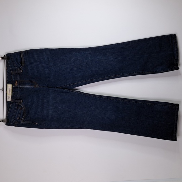 Loft Slim Boot Blue Jeans Size 8 - Picture 7 of 17